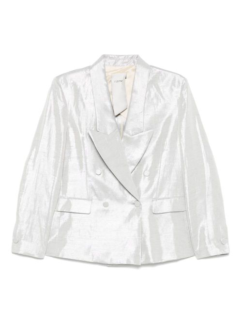 RAME metallic blazer - Silver
