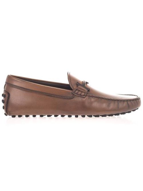 Double T-Bar Gommino driving shoes - Brown