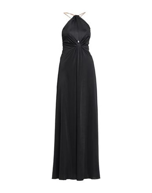 Woman Maxi dress Black Size 4 Viscose