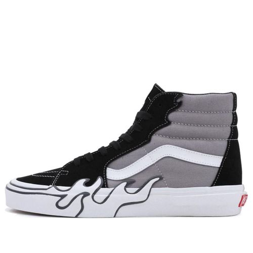 SK8-Hi Flame Shoes 'Flame - Grey'