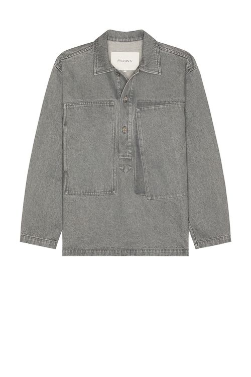 JW Anderson RUGBY-SHIRT in Hellgrau - Grey. XL also in