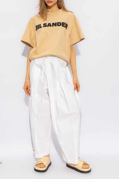Oversize Trousers, Women's, White