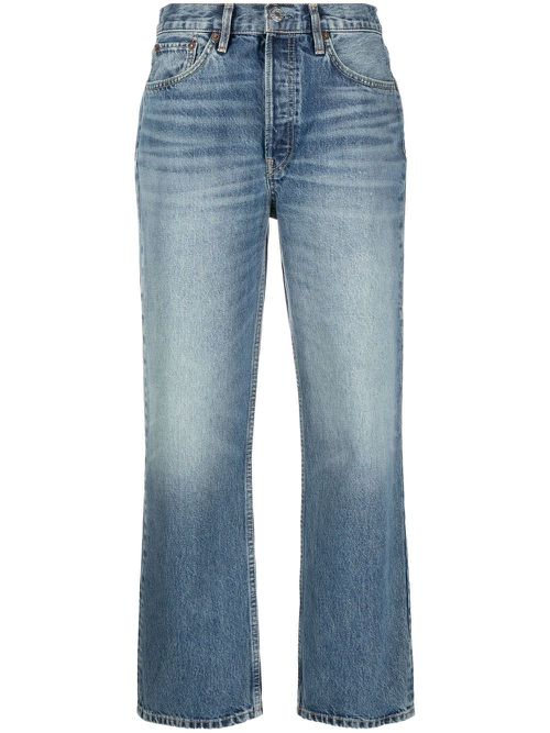 90s Low Slung denim jeans - Blue