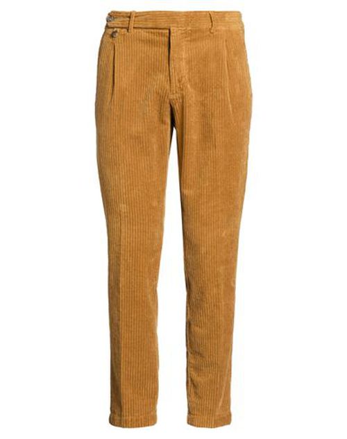 Man Pants Camel Size 30 Cotton, Elastane