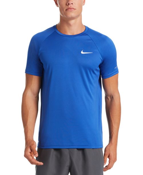 Men's Short-Sleeve Hydroguard Logo T-Shirt - Game Royal