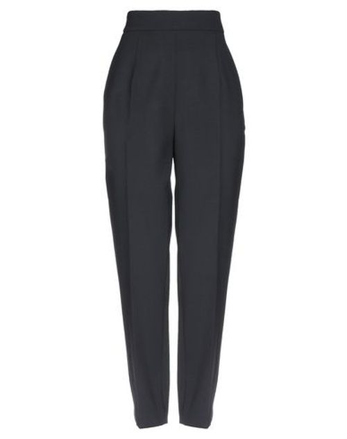 Woman Pants Black Size 4 Polyester, Virgin Wool, Elastane