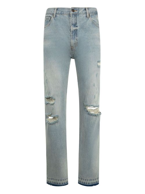 MIDNIGHT RODEO distressed-effect jeans - Blue