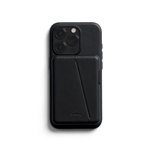 Mod Phone Case + Wallet Leather Phone Case, Wallet for iPhone 15 Pro Black