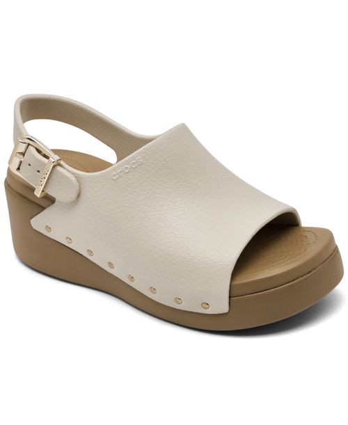 Women's Dylan Studded Platform Slide Sandals from Finish Line - Frappe,Sepia