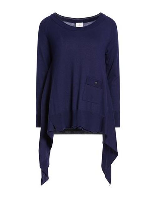 Woman Sweater Navy Size 4 Wool, Viscose, Polyamide, Cashmere