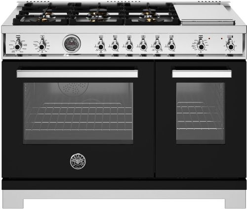 Bertazzoni Professional 48" Dual Fuel Range PRO486BTFEPNET