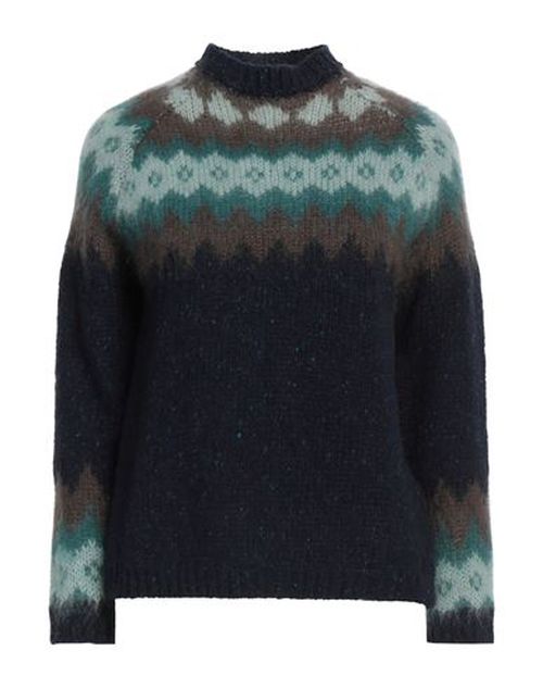 Woman Sweater Midnight blue Size M Wool, Polyamide, Mohair wool, Viscose