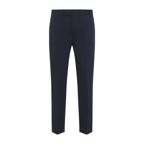 Navy Blue Slim Pants