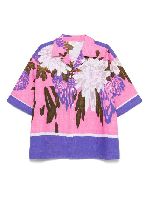 Craig Green floral-print shirt - Purple