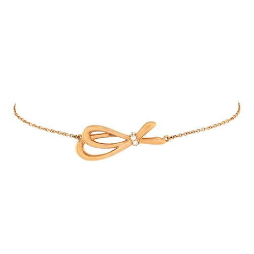 Tiffany Bow Knot Chain Bracelet