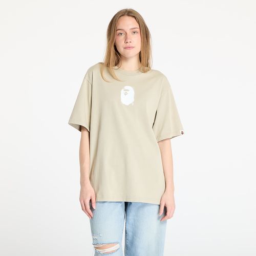 T-shirt A BATHING APE Pigment Print Ape Head Relaxed Fit Tee UNISEX Olive