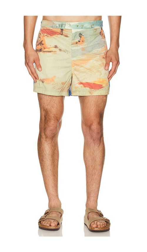 Cult Gaia Morfeo Swim Short in Blue. - M also in S, L, XL/1X