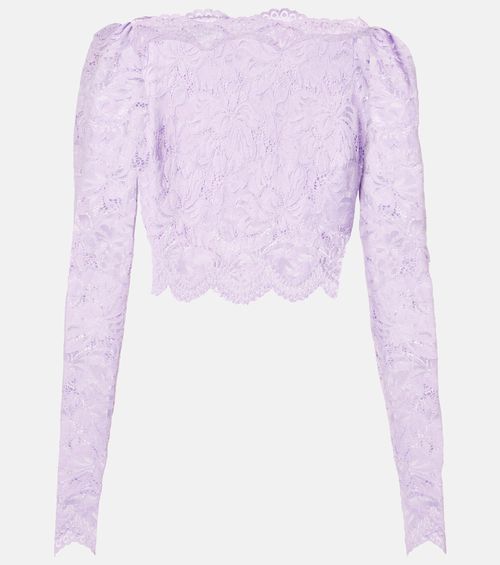 Floral lace top