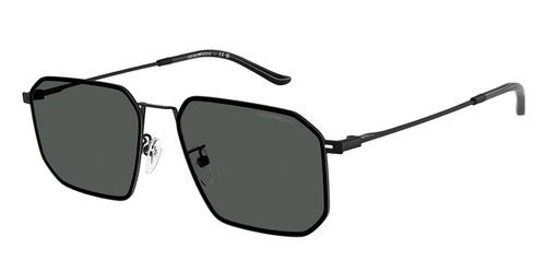 Emporio Armani EA2165D Asian Fit 300187 Men's Sunglasses Black Size 58