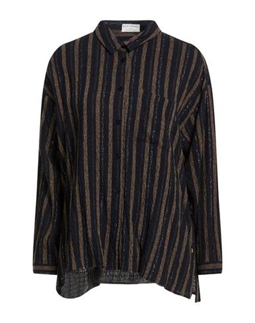 Woman Shirt Midnight blue Size 2 Viscose, Wool, Polyamide, Polyester