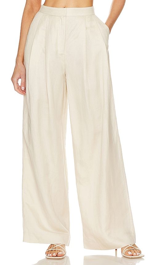 Song of Style Yara Pant in Beige. - M also in