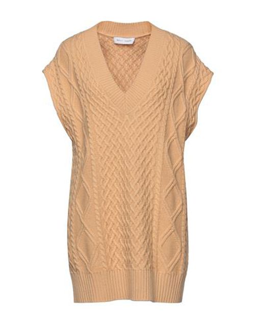 Woman Sweater Sand Size S Wool
