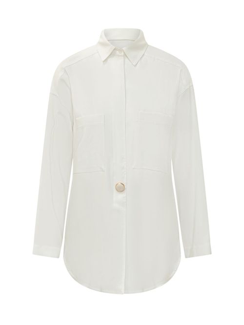 Chic Jacket Shirt with Button Pocket for SS26