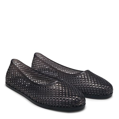 Women's Gyzmo Jelly Ballet Flat Shoes (Smoke)