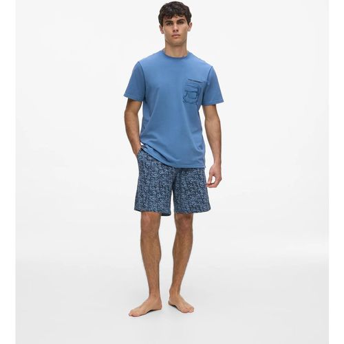 Karl Lagerfeld - Ikon Shorts And T-shirt Pajama Set, Man
