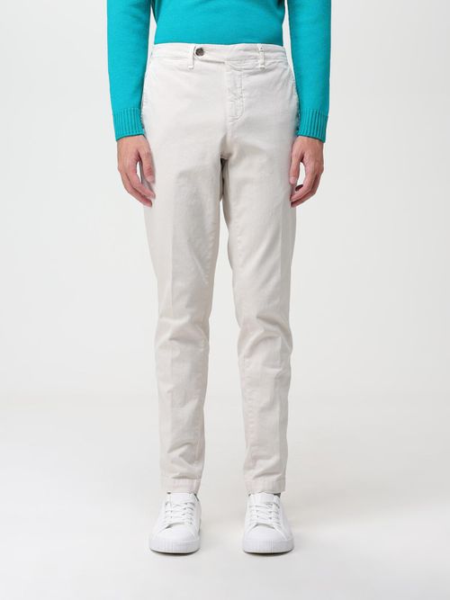 Pants MYTHS Men color Yellow Cream