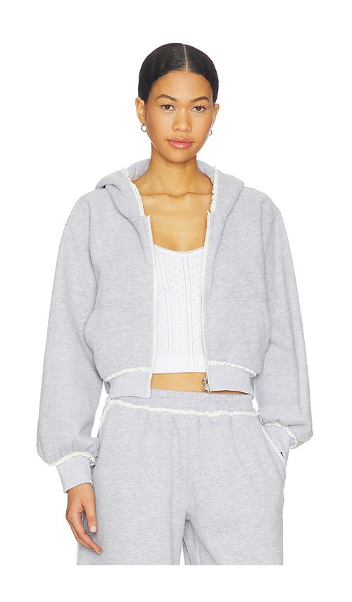 Lovers and Friends Juliana Hoodie in Heather Grey. XL also in