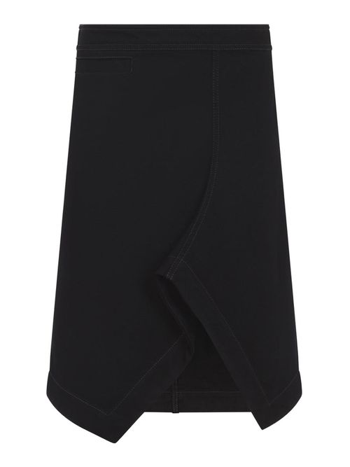 Asymmetric Midi Skirt
