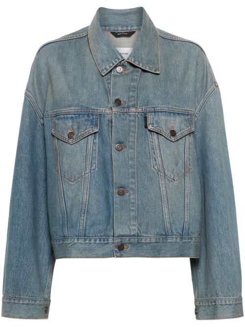 Washed denim jacket - Blue