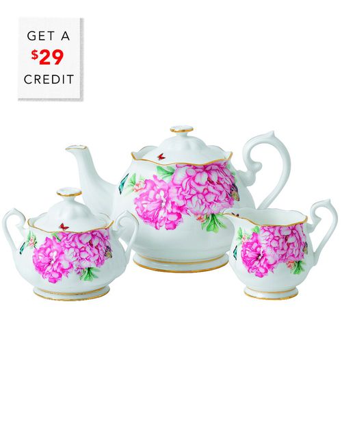 Miranda Kerr For 3Pc Teacup Saucer And Creamer Set With $29 Credit