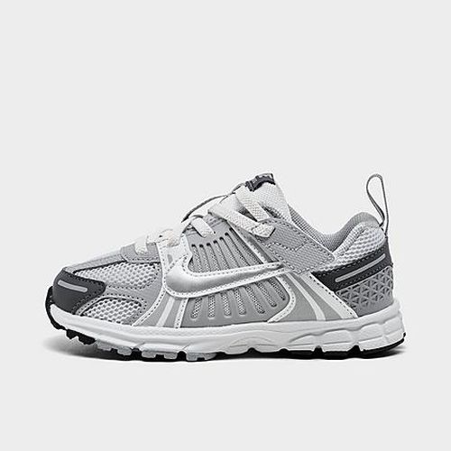 Kids Toddler Vomero 5 Stretch Lace Casual Shoes in Pure Platinum/Metallic Silver