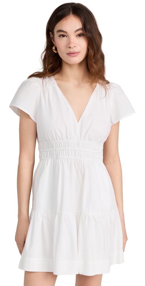 Flutter Dress White