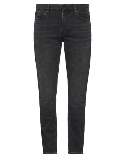 Man Jeans Black Size 31 Cotton, Polyester, Elastane
