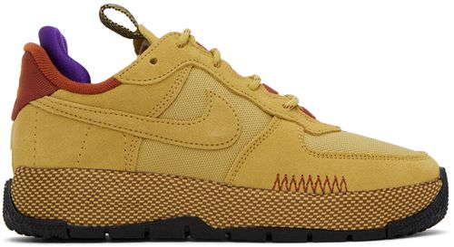 Yellow Air Force 1 Wild Sneakers