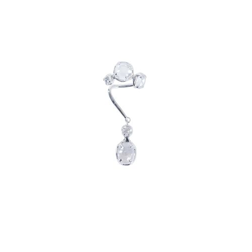 Clear Drip Ear Cuff (Left)