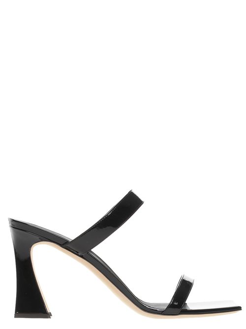 Flaminia patent leather sandals - Black