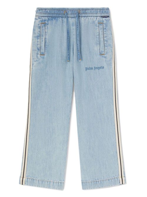 Logo track pants - Blue