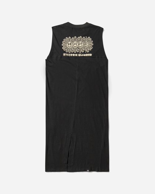 Women s Flower Trippin Dress Black