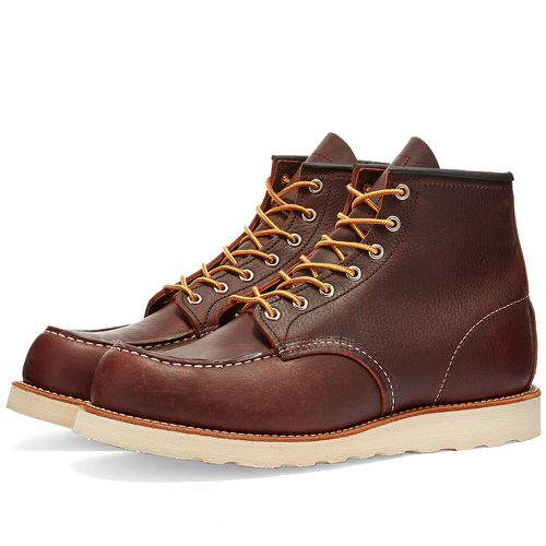 Men's Heritage Work 6" Moc Toe Boot in Briar Oil Slick