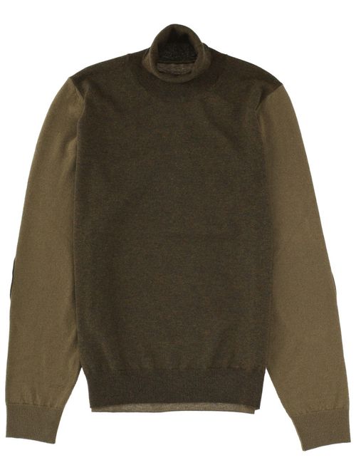 Two-Tone Straight Fit Sweater