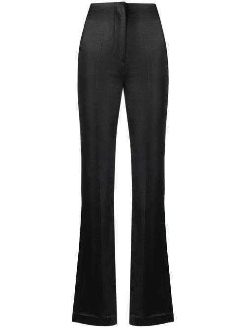 Adjustable slim-fit trousers - Black