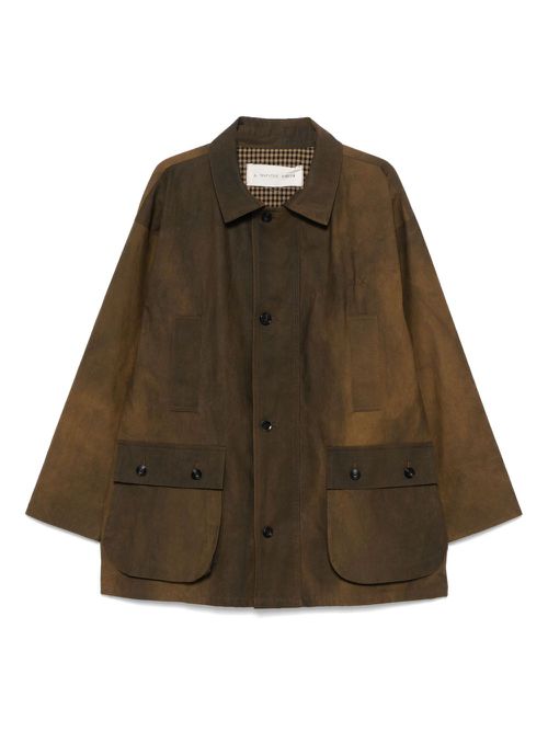 Washed jacket - Brown