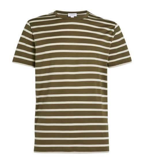 Cotton Striped T-Shirt