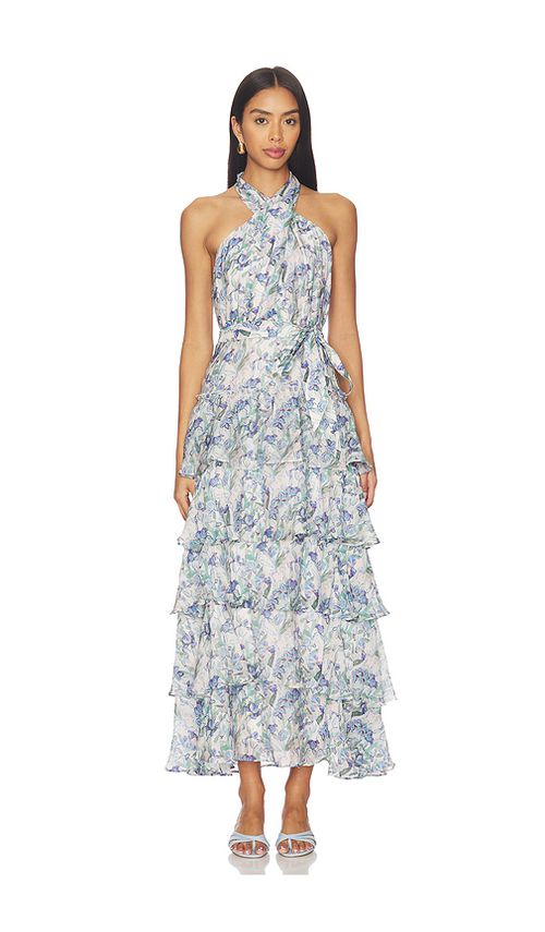 ASTR the Label Adamaris Dress in Blue. - S also in