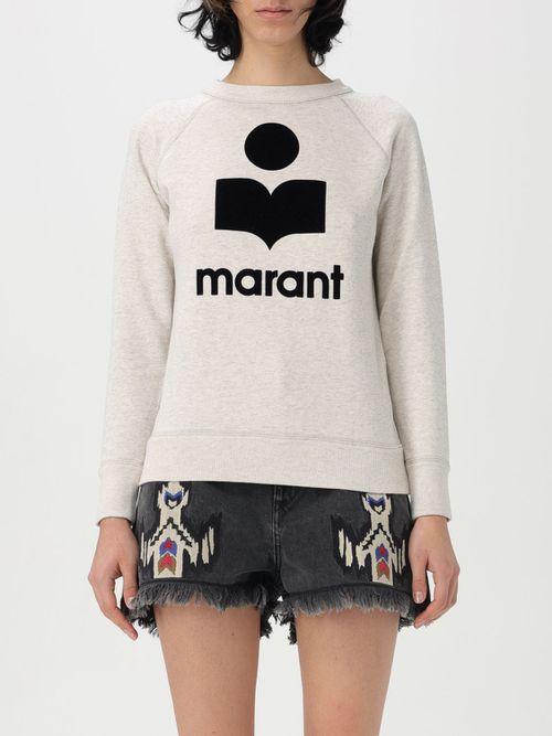 Sweatshirt Woman color Ecru