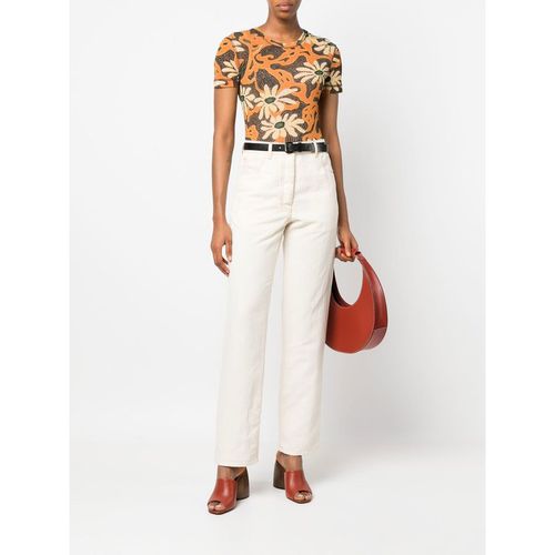 Pantalon de jambe droite du patrimoine Giuliva avec cinq poche